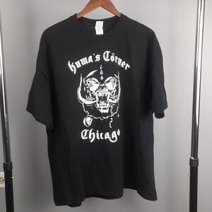 Kuma's Corner Chicago Graphic Black T- Shirt